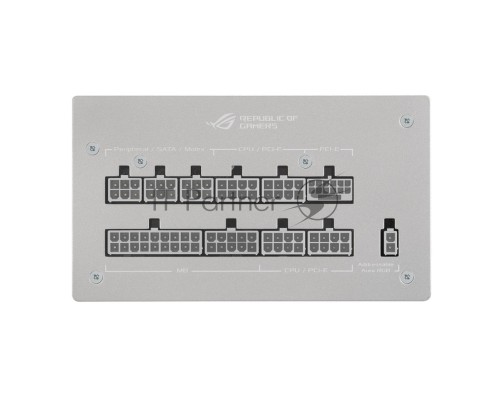 Блок питания ASUS ROG-STRIX-1000G-AURA-WHITE-GAMING /PSU, CE+UK (90YE00P5-B0NA00) 