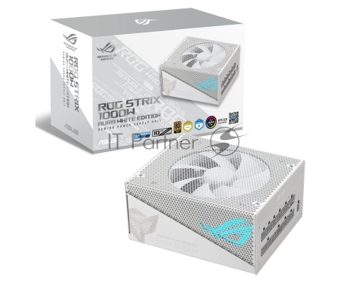 Блок питания ASUS ROG-STRIX-1000G-AURA-WHITE-GAMING /PSU, CE+UK (90YE00P5-B0NA00) 