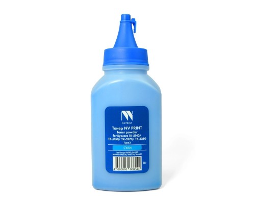 [Расходные материалы] Тонер NVP для Kyocera ТК-5140/ТК-5150/ТК-5270/ТК-5280 Type2 (85г) Cyan совместимый