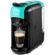 Кофемашина Kitfort КТ-7105-3 1450Вт черный/бирюзовый
