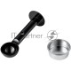 Кофемашина Kitfort КТ-7105-3 1450Вт черный/бирюзовый