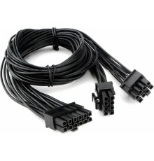 Cablexpert Кабель питания PCIe PCIe 12pin(M) / 2xPCIe 8pin(6+2)(M), медь, 75см, пакет (CC-PSU-2812)