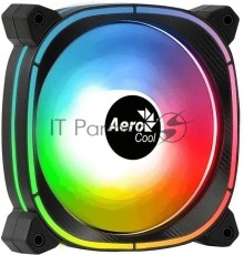 Вентилятор Aerocool Astro 12 F ARGB черный 120мм 1000rpm 4-pin 17.5db