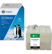 Картридж струйный G&G GG-C13T865140-R T8651 черный (200мл) для Epson WF Pro WF-M5690DWF/M5190DW