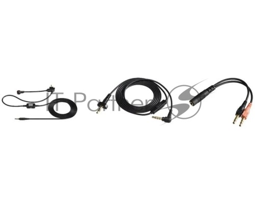 Наушники с микрофоном Audio-Technica ATH-PDG1a черный/серебристый 2м мониторные оголовье