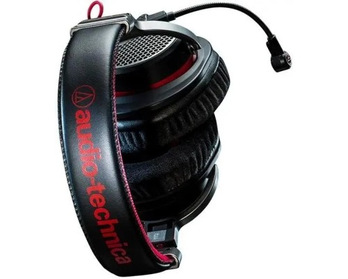 Наушники с микрофоном Audio-Technica ATH-PDG1a черный/серебристый 2м мониторные оголовье