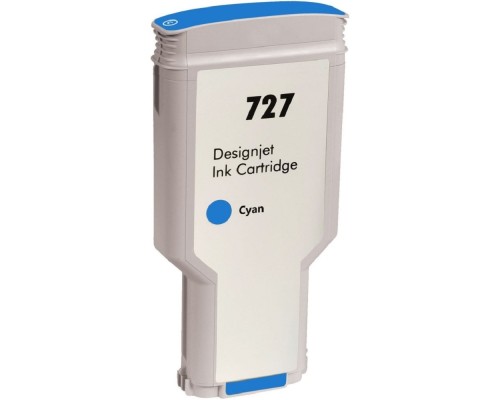 [Расходные материалы] Струйный картридж NV Print 727 (NV-F9J76A) Cyan для HP DesignJet T920/T930/T1500/T1530/T2500/T2530 (300 мл) совместимый