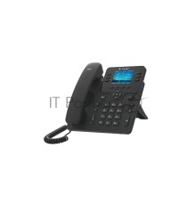 IP-телефон Flat-Phone B6: 6 SIP-аккаунтов, 2 порта 10/100/1000BASE-T (RJ-45), ЖК-дисплей, PoE