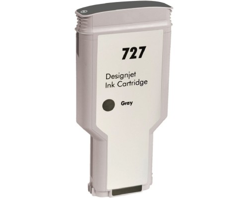 [Расходные материалы] Струйный картридж NV Print 727 (NV-F9J80A) Gray для HP DesignJet T920/T930/T1500/T1530/T2500/T2530 (300 мл) совместимый