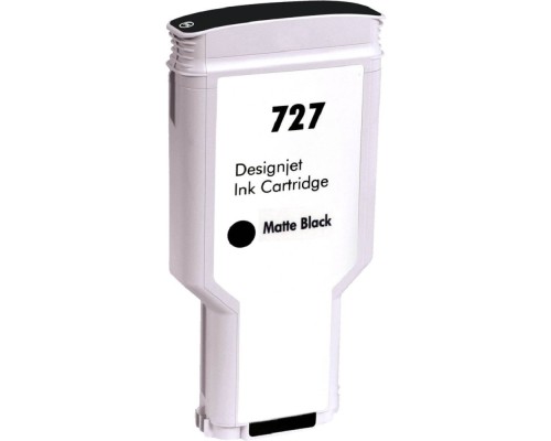 [Расходные материалы] Струйный картридж NV Print 727 (NV-C1Q12A) Matte Black для HP DesignJet T920/T930/T1500/T1530/T2500/T2530 (300 мл) совместимый