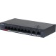 Коммутатор Dahua DH-CS4010-8ET-110 (L2) 8x100Мбит/с 2x1Гбит/с 8PoE 110W управляемый