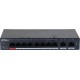 Коммутатор Dahua DH-CS4010-8ET-110 (L2) 8x100Мбит/с 2x1Гбит/с 8PoE 110W управляемый