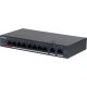 Коммутатор Dahua DH-CS4010-8ET-110 (L2) 8x100Мбит/с 2x1Гбит/с 8PoE 110W управляемый