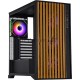Компьютерный корпус Formula TimberLine T0 черный без БП mATX 6x120mm 6x140mm 2xUSB3.0 audio