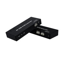 ORIENT VE070, HDMI 2.0 KVM extender (Tx+Rx), HDMI+USB+Audio удлинитель до 60 м по витой паре Cat6, HDMI 2.0, 4K@60Hz, HDCP, дополнительный выход HDMI, передача ИК сигнала управления (33336)
