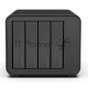 Сетевое хранилище TerraMaster D4-320 DAS tower/JBOD,RAID0,1/up to 4 SATA(3,5' or 2,5')/1xUSB3.1 Type-C gen2/1xPS/1YW