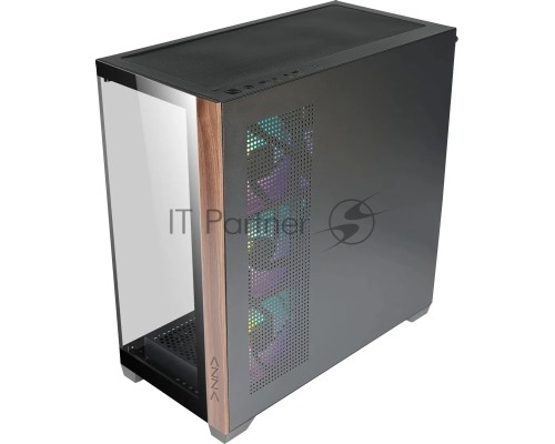 Корпус Azza Neptune черный без БП ATX 5x120mm 2x140mm 2xUSB2.0 1xUSB3.0 audio bott PSU