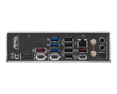Материнская плата MSI MAG X870 TOMAHAWK WIFI, AM5, AMD X870, 4xDDR5, 4xSATA, 4xM.2, 1xPCI-E 3.0 x1, 1xPCI-E 4.0 x4, 1xPCI-E 5.0 x16, 1xHDMI, 2xUSB Type-C, 1x2.5Gb LAN, 2xUSB-A 3.2 Gen 1, 2xUSB-A 3.2 Gen 2, 2x3.5 мм, 7.1, Standard-ATX