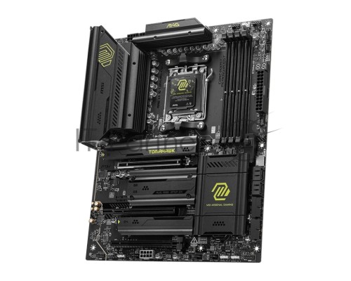Материнская плата MSI MAG X870 TOMAHAWK WIFI, AM5, AMD X870, 4xDDR5, 4xSATA, 4xM.2, 1xPCI-E 3.0 x1, 1xPCI-E 4.0 x4, 1xPCI-E 5.0 x16, 1xHDMI, 2xUSB Type-C, 1x2.5Gb LAN, 2xUSB-A 3.2 Gen 1, 2xUSB-A 3.2 Gen 2, 2x3.5 мм, 7.1, Standard-ATX