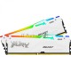 Оперативная память Kingston 32GB DDR5 6000MHz DIMM FURY Beast White RGB (2х16gb),CL40