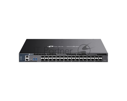 Стекируемый управляемый коммутатор агрегации 3-го уровня  TP-Link SX6632YF Omada с 26 портами SFP+ 10 Гбит/с и 6 портами SFP28 25 Гбит/с