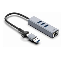 Сетевой адаптер Gigabit Ethernet Digma DLA-GEUCH3 USB 3.0 
