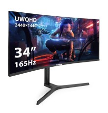 Монитор изогнутый игровой 165 Гц 34