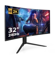 Монитор изогнутый игровой 240 Гц 31.5