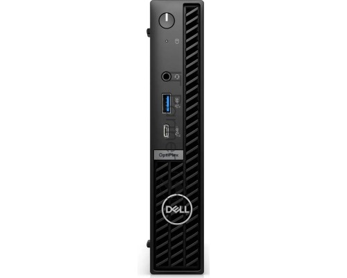 Неттоп Dell Optiplex 7020 Micro i3 14100T (2.7) 8Gb SSD256Gb UHDG 730 Linux Ubuntu GbitEth 260W мышь клавиатура черный (7020-3860)