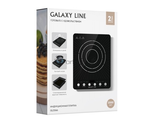 Индукционная плитка Galaxy GL 3066 черный