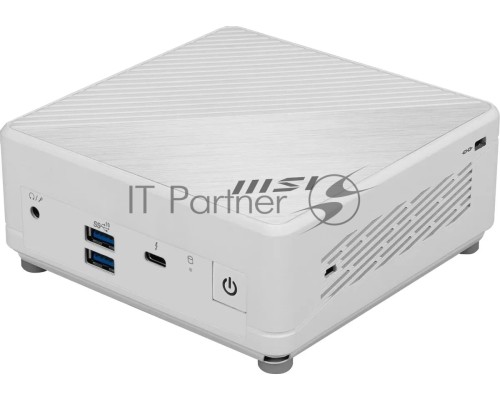 Неттоп MSI Cubi 5 12M [9S6-B0A812-297] White { i3 1215U(1.2Ghz)/8192Mb/256PCISSDGb/noOS}