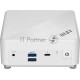 Неттоп MSI Cubi 5 12M [9S6-B0A812-297] White { i3 1215U(1.2Ghz)/8192Mb/256PCISSDGb/noOS}