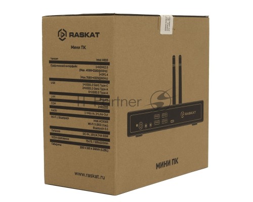 Компьютер Raskat STANDART 307  (Intel Core i3-12100, RAM 8GB, SSD 256GB noOS)
