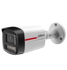 DAHUA DH-IPC-HFW2449TLP-S-LED-0360B-PRO Уличная цилиндрическая IP-видеокамера WizColor 4Мп, 1/1.8” CMOS, объектив 3.6мм, видеоаналитика, микрофон, LED 50м, IP67, металл