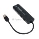 Разветвитель USB3.1 Gembird UHB-C415, 2хUSB, 2хType-C, с доп.питанием (порт Type-C), кабель USB 19см