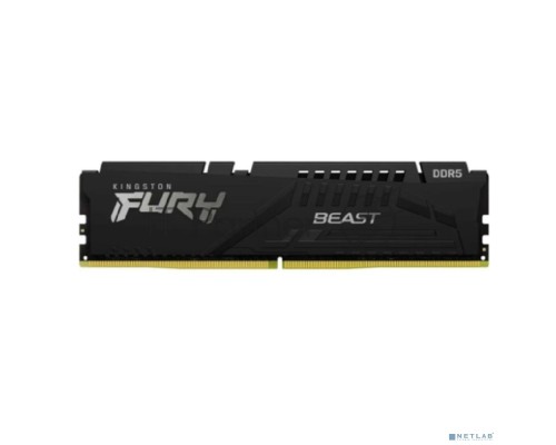 Оперативная память Kingston 16GB 6000MHz DDR5 CL36 DIMM FURY Beast Black EXPO KF560C36BBE2-16