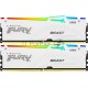 Оперативная память Kingston 64GB 5600MHz DDR5 CL36 DIMM (Kit of 2) FURY Beast White RGB EXPO KF556C36BWEAK2-64