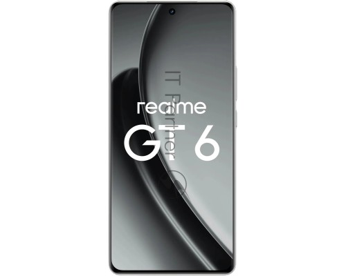 Смартфон Realme GT6 5G RMX3851, 12/256Gb, серебристый