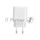 Сетевое зарядное устройство USB QC (20W) + Type C PD (20W), белое REXANT