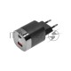Сетевое зарядное устройство USB QC (30W) + Type C PD (33W), с дисплеем REXANT
