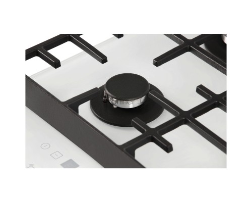 Варочная поверхность HIBERG VM 7155 W, белый