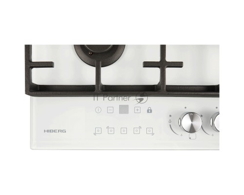 Варочная поверхность HIBERG VM 7155 W, белый