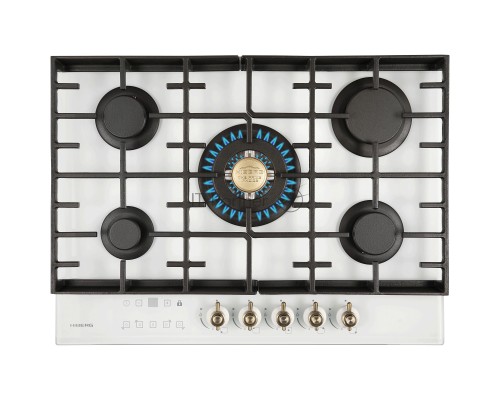 Варочная поверхность HIBERG VM 7155 W, белый