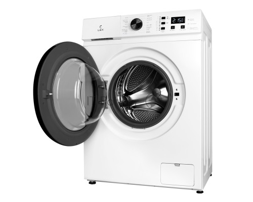 Стиральная машина LEX LWM06010BLIDsmall черно-белый, фронтальная загрузка, 6кг, 1000 об/мин, класс: А+++