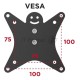 Кронштейн настольный для мониторов HOLDER MDS-SU203 черный