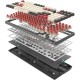 Клавиатура A4Tech Bloody WS98 Pixels Red механическая беспроводная USB темно-серый (WS98)
