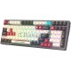 Клавиатура A4Tech Bloody WS98 Pixels Red механическая беспроводная USB темно-серый (WS98)