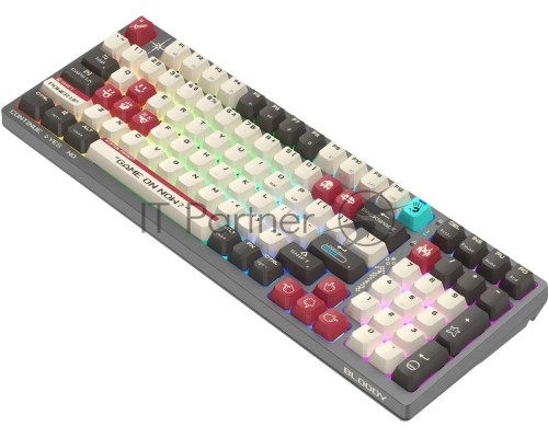 Клавиатура A4Tech Bloody WS98 Pixels Red механическая беспроводная USB темно-серый (WS98)