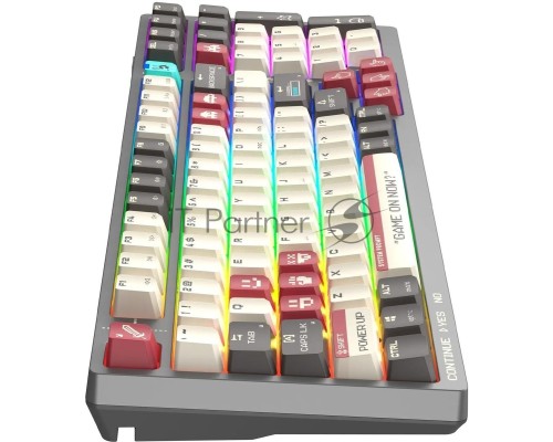 Клавиатура A4Tech Bloody WS98 Pixels Red механическая беспроводная USB темно-серый (WS98)
