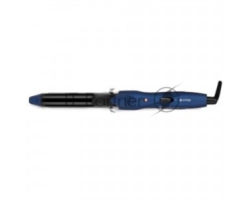 Щипцы Vitek VT-1332 16Вт синий макс.темп.:150С